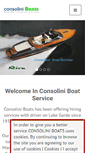 Mobile Screenshot of consoliniboats.com