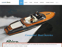 Tablet Screenshot of consoliniboats.com